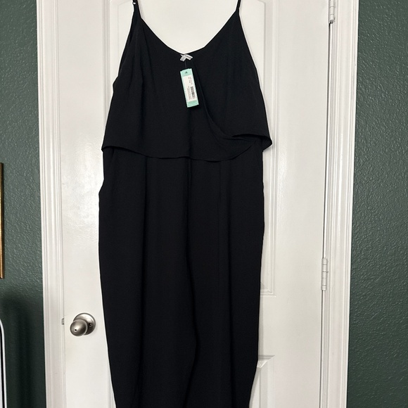Black Plus Size Romper - Picture 1 of 4
